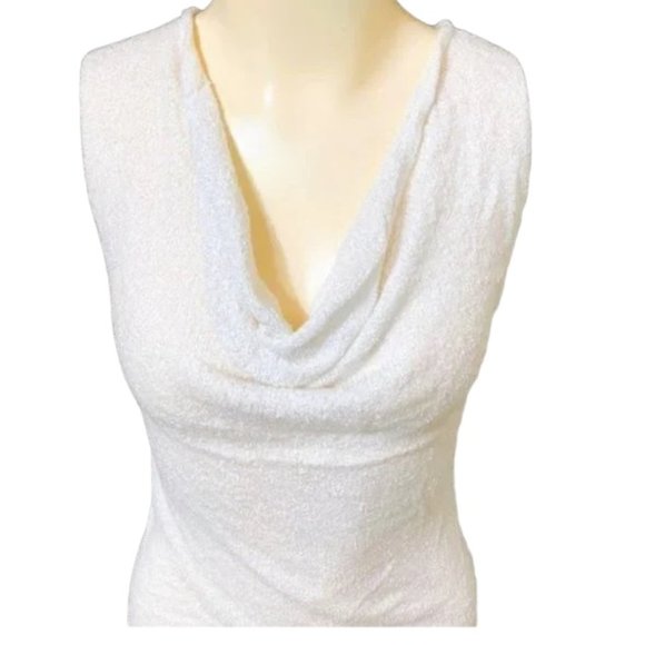 Vintage Lillie Rubin Sleeveless Cowl Top Blouse - Picture 3 of 6